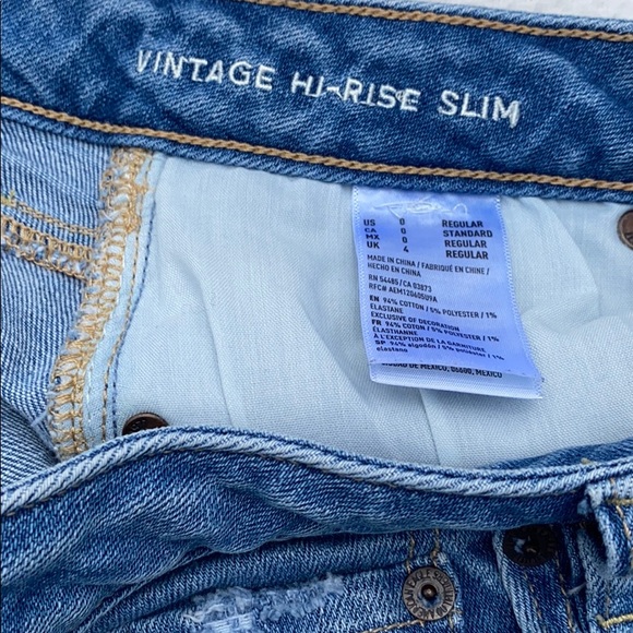 AEO Vintage Hi-Rise Slim Jeans - Picture 5 of 6